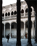Courtyard, Valladolid, Spain.